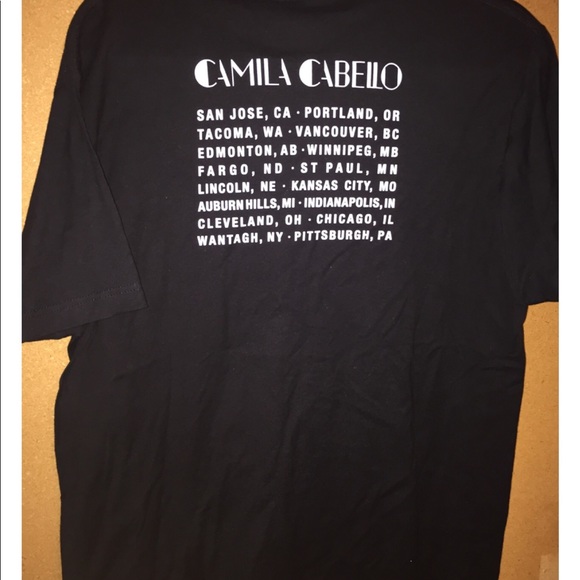 Camila Cabello Concert Tshirt 